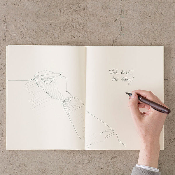 Midori MD Notebook Journal - A5 - Grid