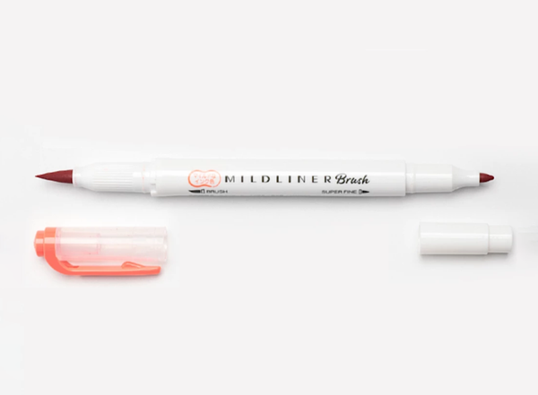 Mildliner Brush Pen Set - Fine Colors