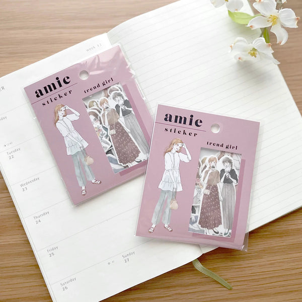 Mind Wave AMiE Stickers - Trendy Girl