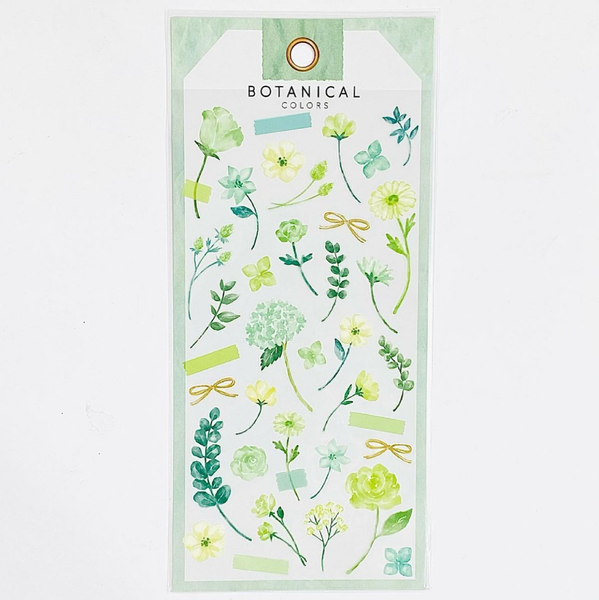 Mind Wave Botanical Colors Floral Stickers