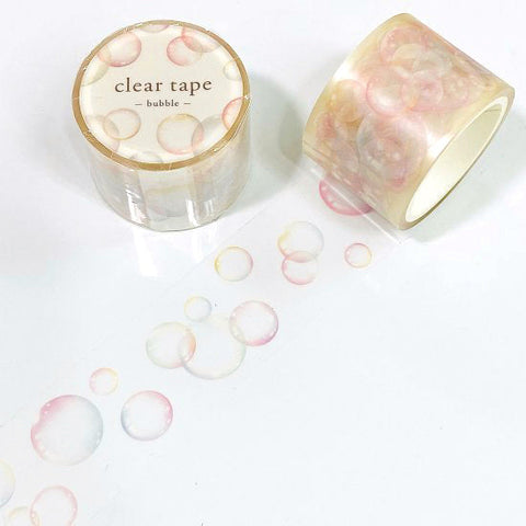 Mind Wave Clear Masking Tape - Bubble | Kawaii Pen Shop