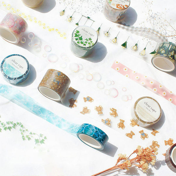 Mind Wave Clear Masking Tape - Limited Edition - Bubble