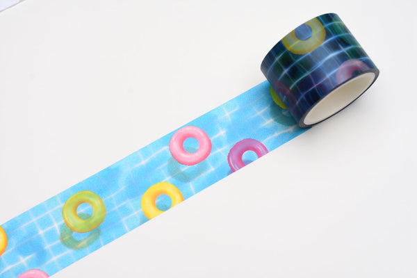 Mind Wave Clear Masking Tape - Limited Edition - Pool