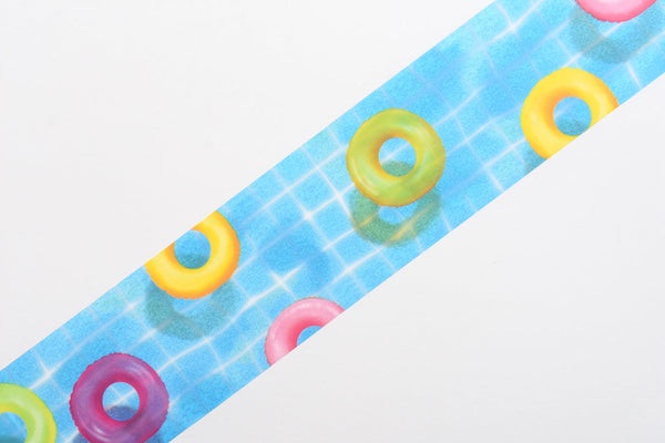 Mind Wave Clear Masking Tape - Limited Edition - Pool