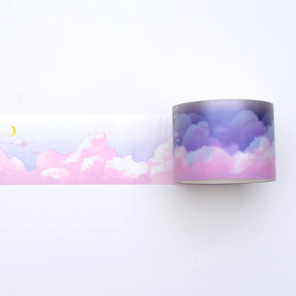 Mind Wave Clear Masking Tape - Limited Edition - Twilight Cloud