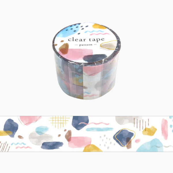 Mind Wave Clear Masking Tape - Limited Edition - Pattern