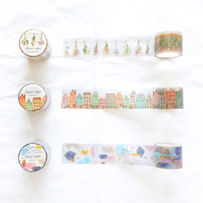 Mind Wave Clear Masking Tape - Midtown | Kawaii Pen Shop