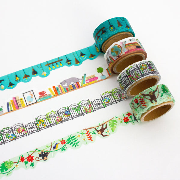 Mind Wave Die-Cut Masking Tape - Jungle - Limited Edition