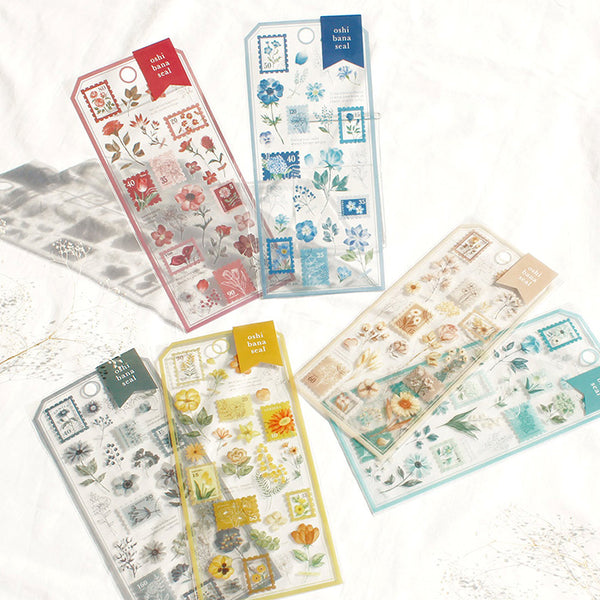 Mind Wave Oshibana Floral Stamp Stickers