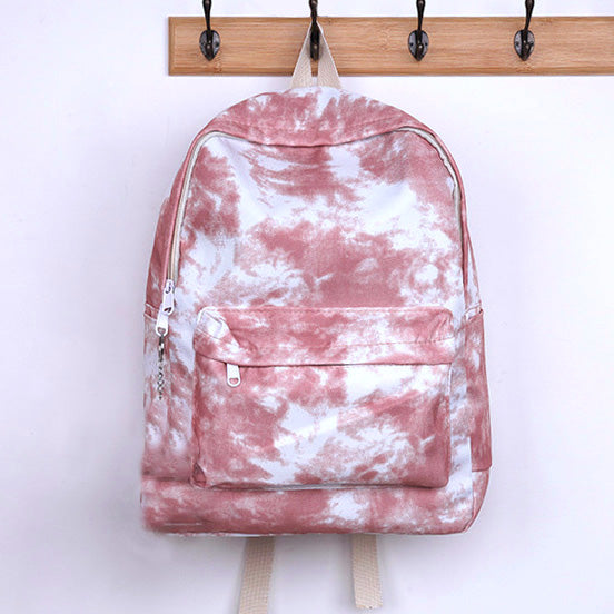 Unicolor Tie-Dye Backpack (4 Colors)