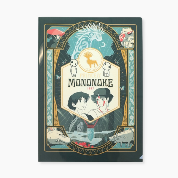 Movic Retro Frame Clear Folder - Princess Mononoke