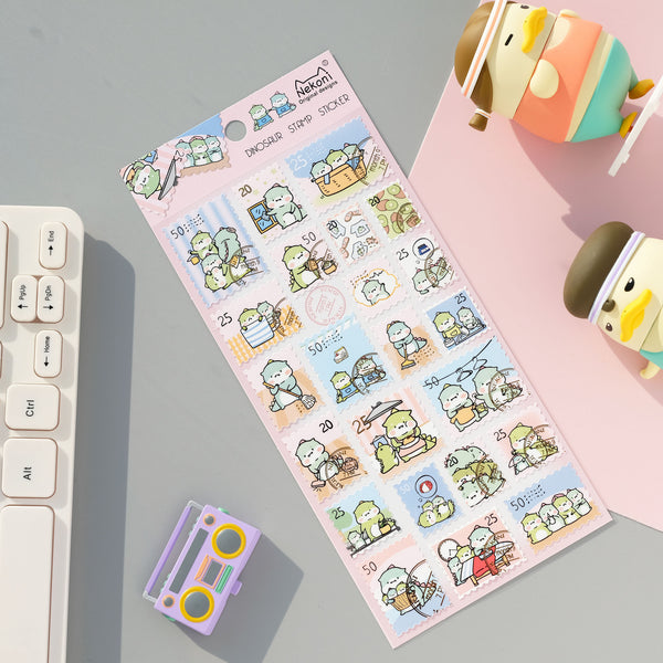 Nekoni Original Animal Stamp Stickers