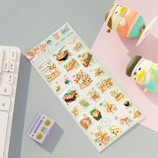 Nekoni Original Animal Stamp Stickers