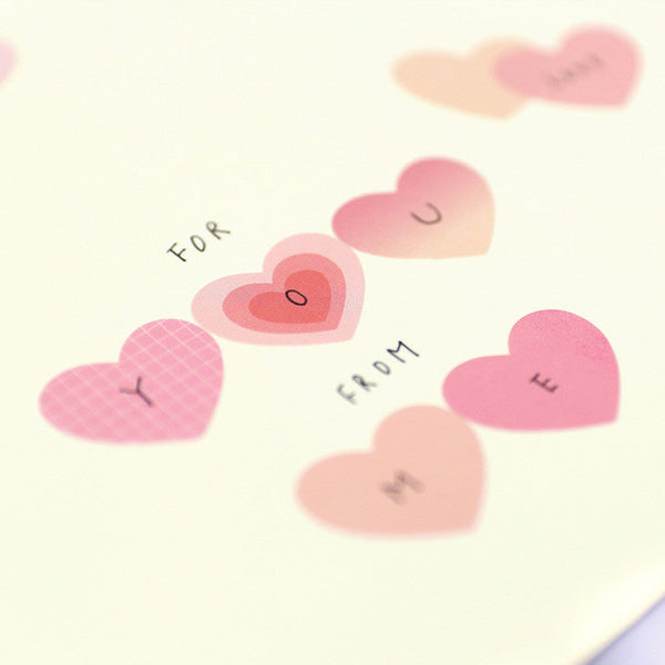 Paperian Color Palette Stickers - Hearts