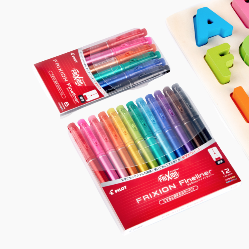 Japanese School Supplies, 12 Color Fine Tip Pen