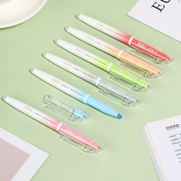 Pilot Frixion Light Natural Color Erasable Highlighters - NEW COLORS