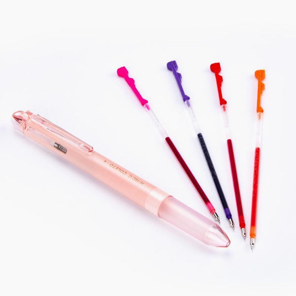 CIOUYAOS 8pcs Cat Paw Shinny Luminous Fun Pens, Kawaii Liquid Sand Gel Ink Pen with 10pcs Refill, Cute Korean Ballpoint Pen S