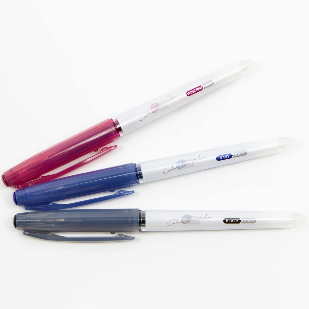 Iplot Color Pilot ILMILY Color Two Color Erasable Pens | Kawaii Pen Shop