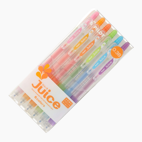 Pilot Juice 6 Color Set - Tokyo Pen Shop