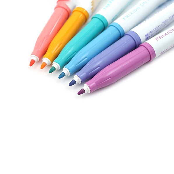 Pilot Frixion Colors Erasable Marker - Pastel Colors