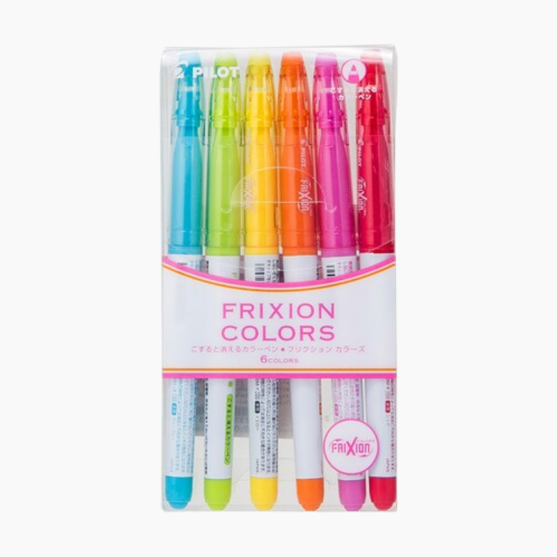 Pilot Frixion Colors Erasable Marker - Bright Colors