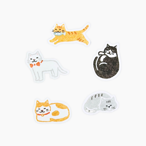 Pochitto Flake Stickers - Cat