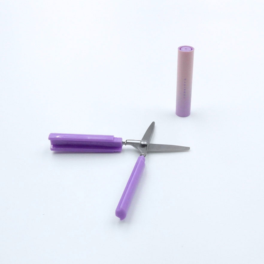 Multi-Cut Utility Scissors, 1Serrated/1 Smooth Blade, Purple 7