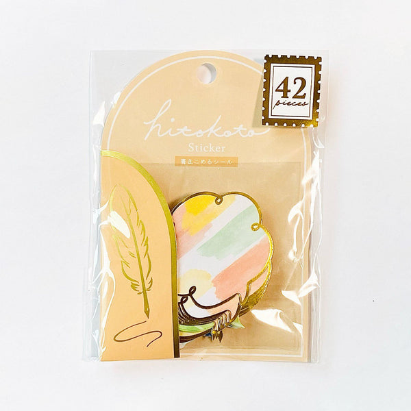 Q-Lia Hitokoto Stickers