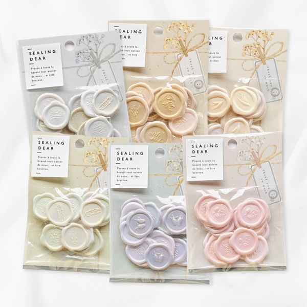 Q-Lia Sealing Dear Stickers - Pearl Sage