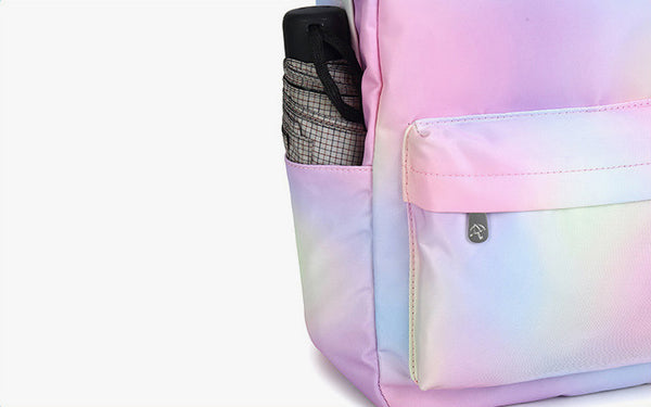 Rainbow Clouds Nylon Backpack