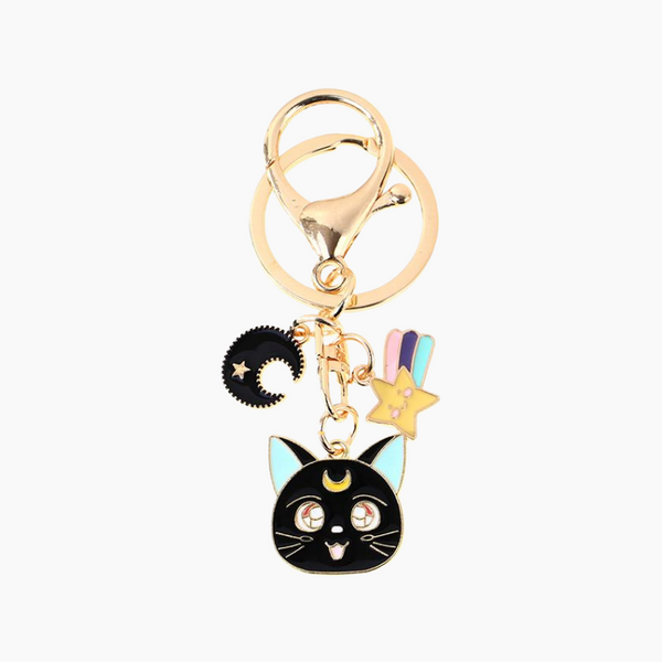 Sailor Moon Keychain - Luna & Artemis