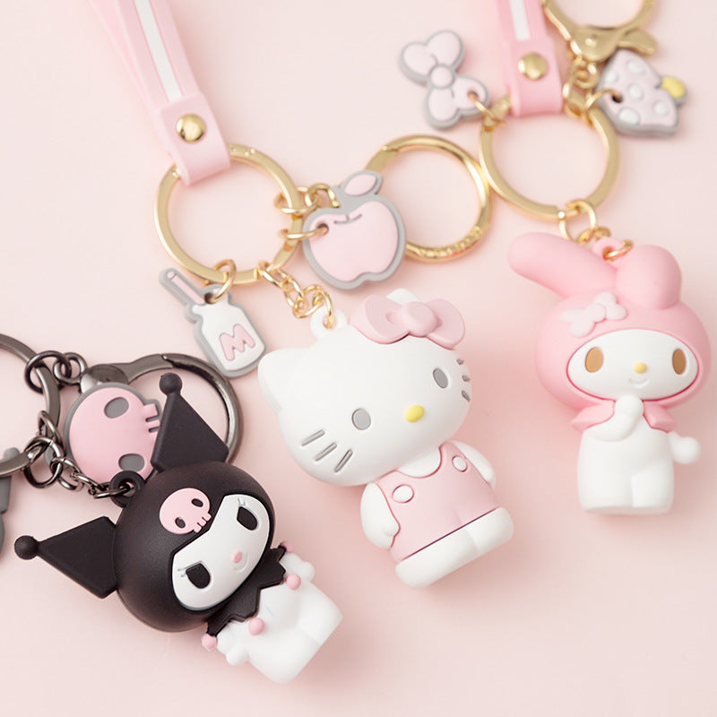 Sanrio Character Keychain Charms: Adorable Companions for Whimsical Style!