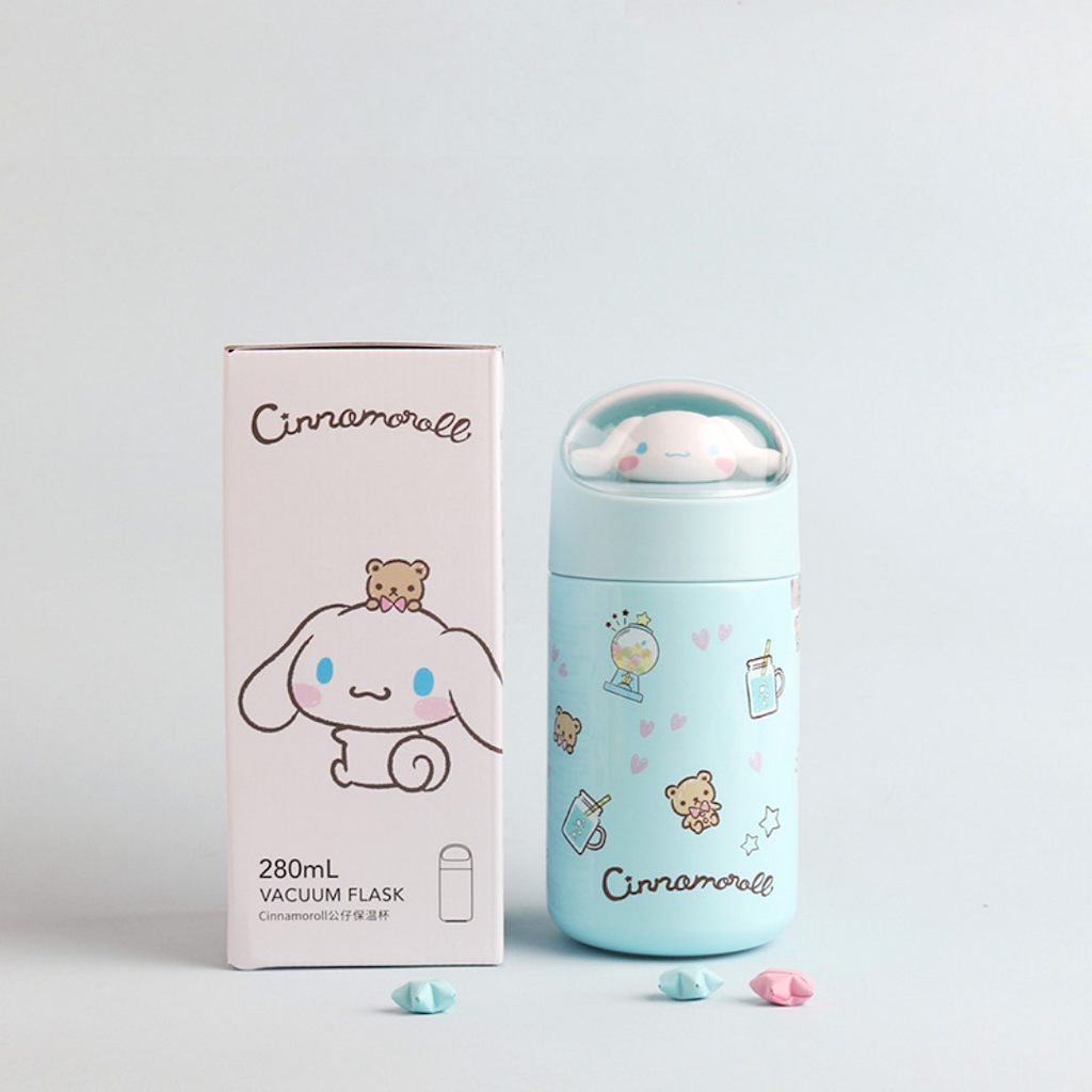 Sanrio Cinnamoroll / My Melody / Pompompurin Thermos Water Bottle Flask  350ml