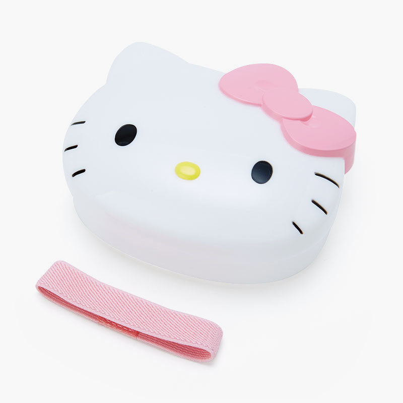 Hello Kitty Bento Lunch Box Ribbon White Sanrio Inspired by You.