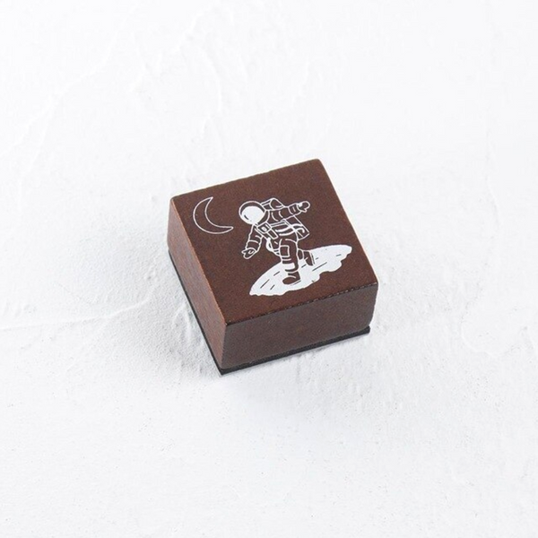 Spaceman Wooden Stamps