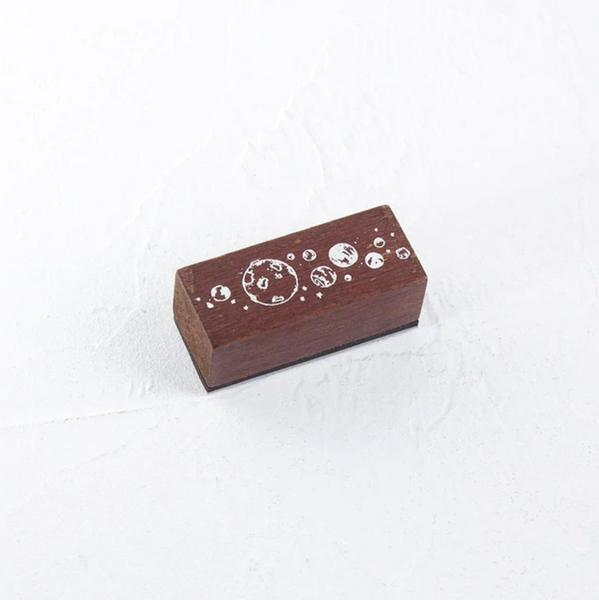 Spaceman Wooden Stamps