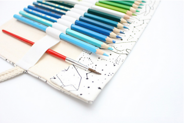 Star Constellations Roll Up Pencil Case 5