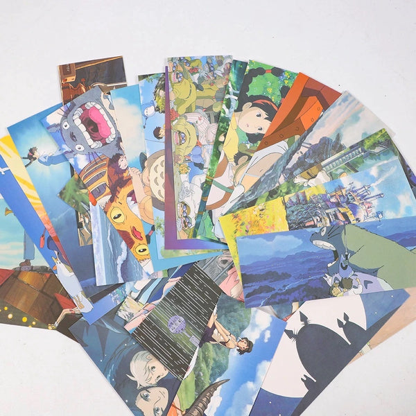 Studio Ghibli Bookmarks - Set of 30