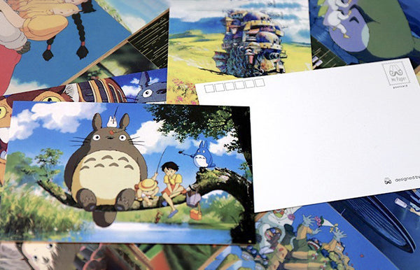 Studio Ghibli Greeting Cards - Set of 30