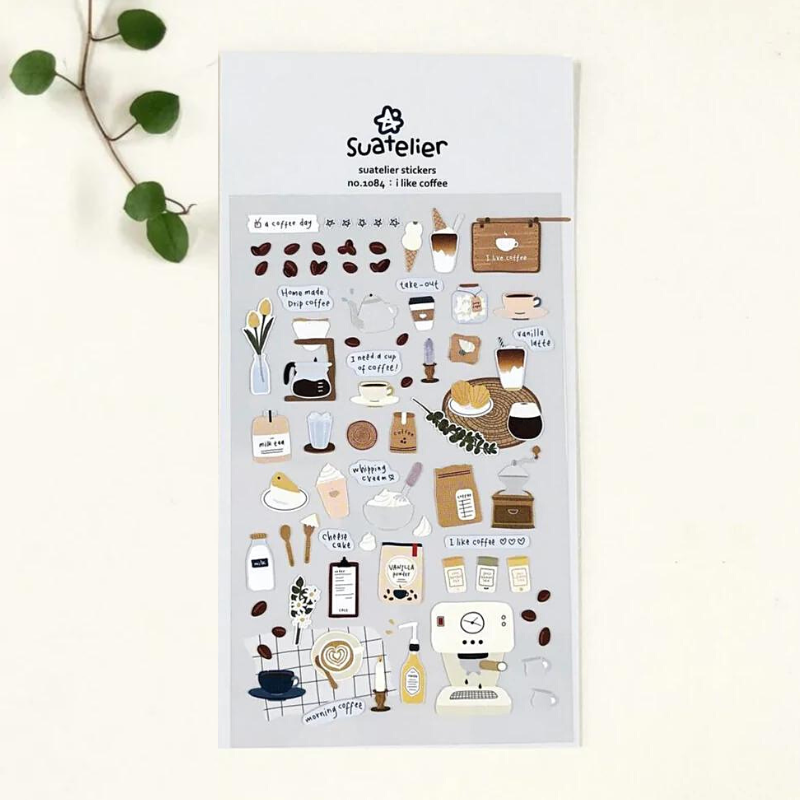 Suatelier Stickers - I Like Coffee