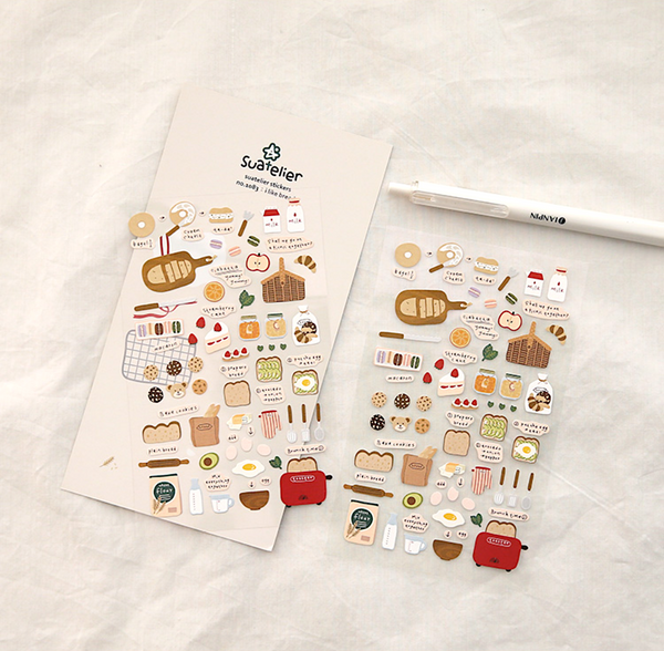 Suatelier Stickers - I Like Bread