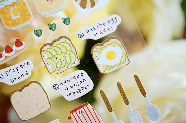 Suatelier Stickers - I Like Bread