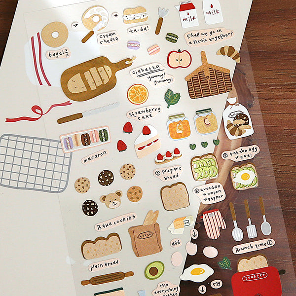 Suatelier Stickers - I Like Bread