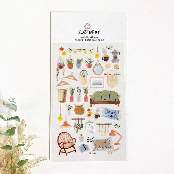 Suatelier Stickers - Home Sweet Home