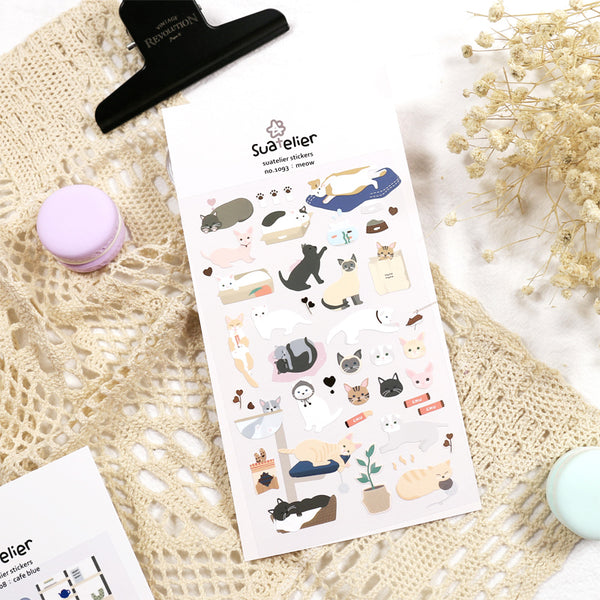 Suatelier Stickers - Meow