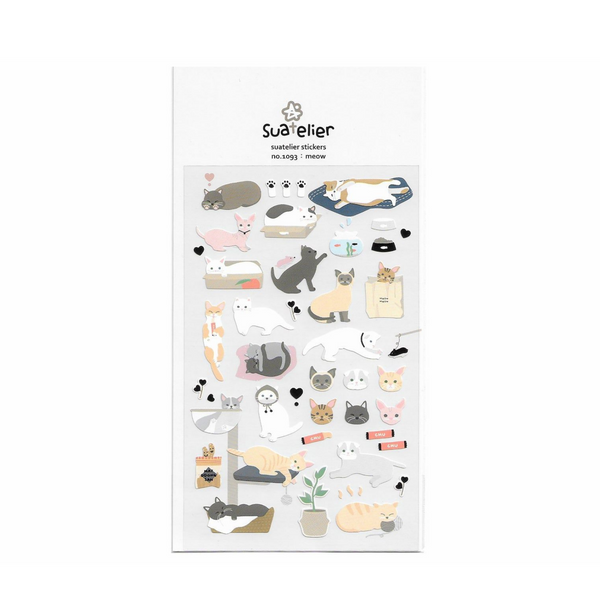 Suatelier Stickers - Meow