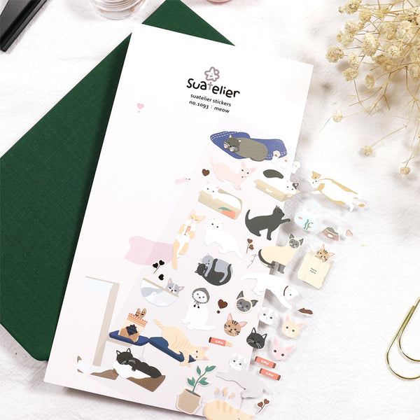 Suatelier Stickers - Meow
