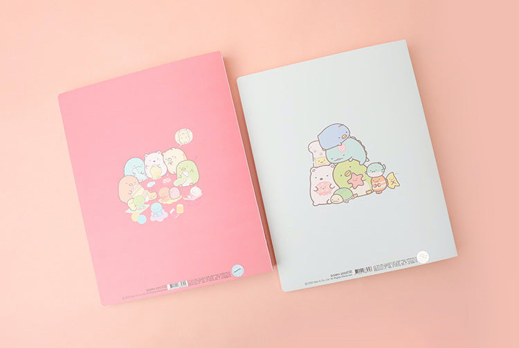 Sumikko Gurashi & Rilakkuma Spiral Notebook - Kawaii Pen Shop - Cutsy World
