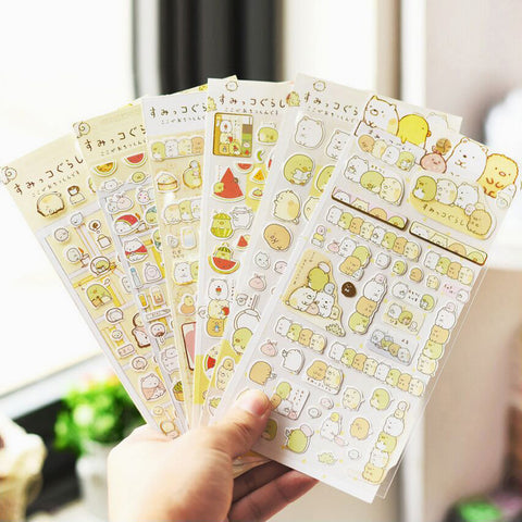 sumikko gurashi Inspired sticker pack Sticker for Sale by katieeh21