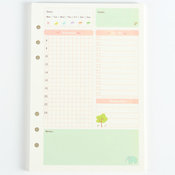 Cute Planner Filler Paper Series 5